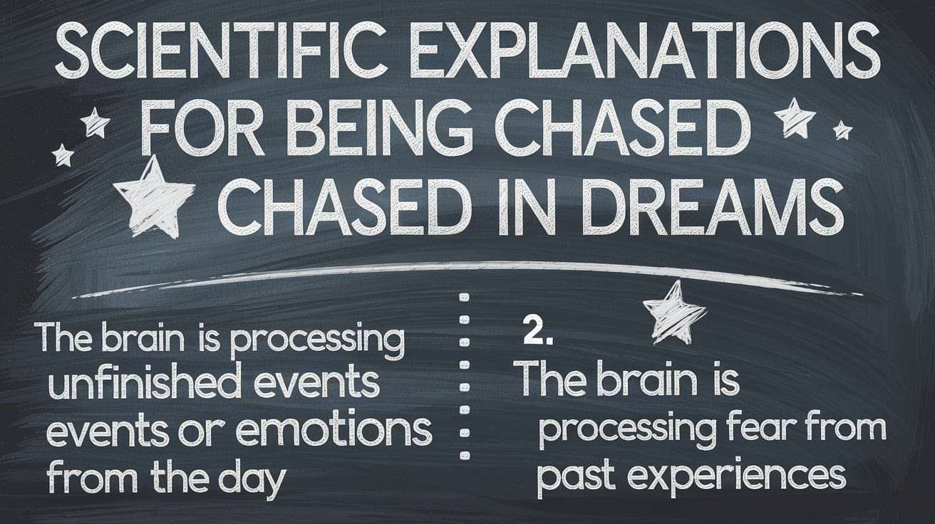 Scientific Explanations for Being Chased in Dreams