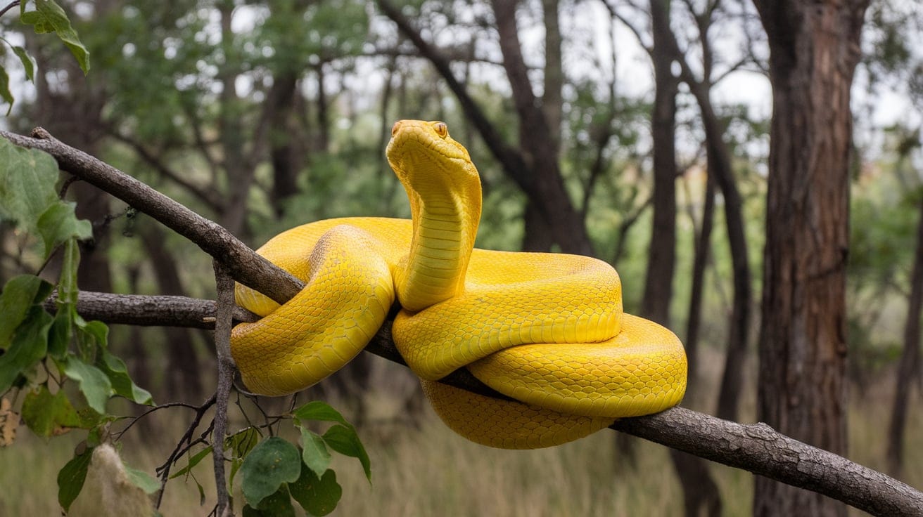  Seeing a Yellow Snake in a Dream