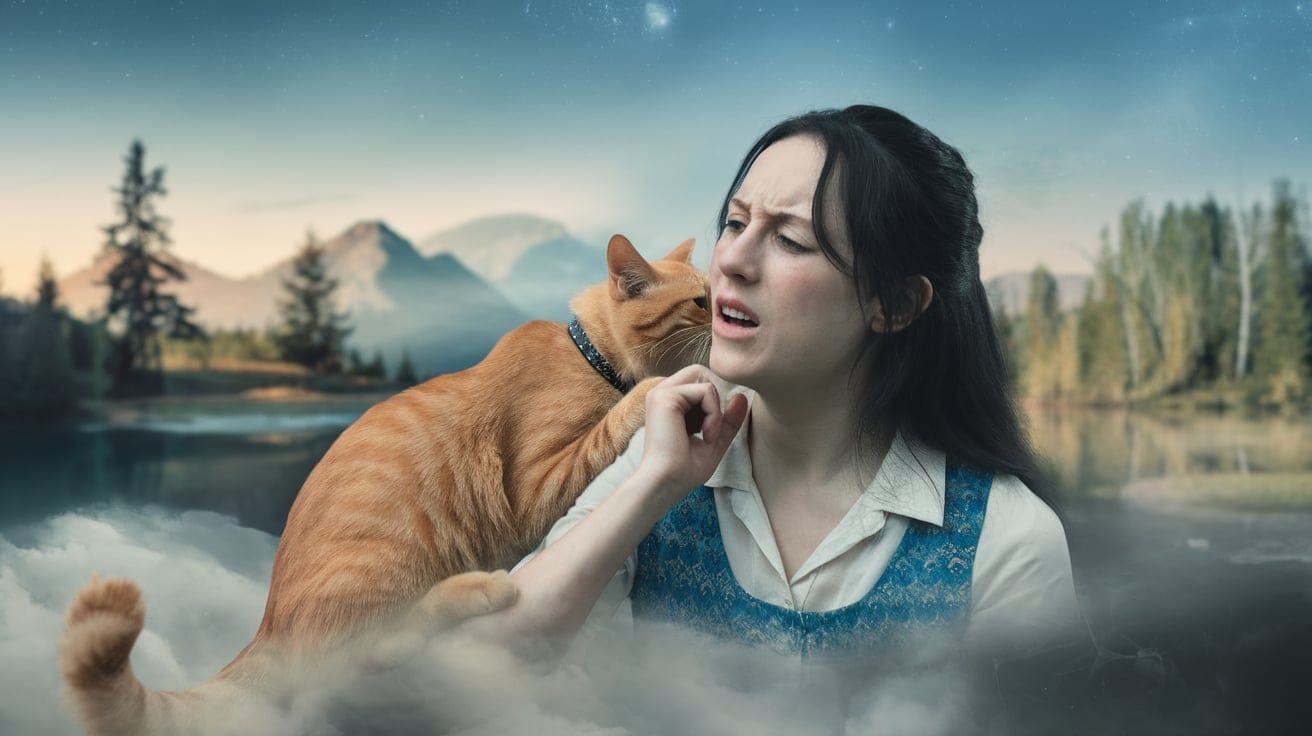 Being Bitten by a Cat in a Dream