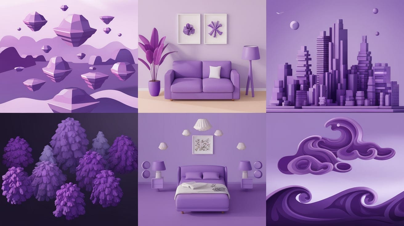 Interpretations of Seeing Purple