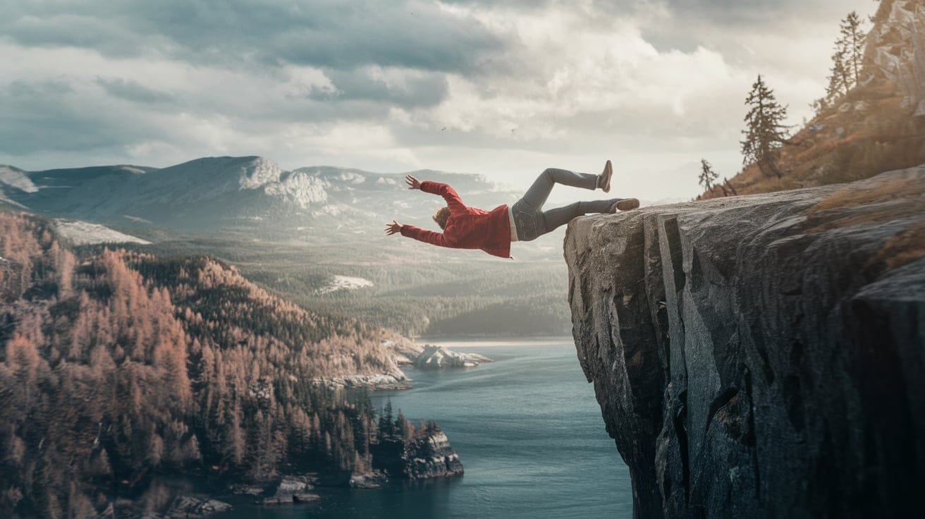 Introduction: Spiritual Meaning of Falling Off a Cliff in a Dream