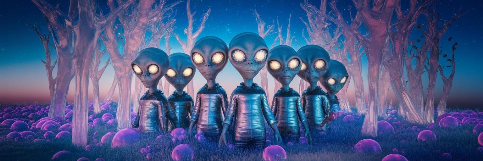 Seeing Aliens in a Dream