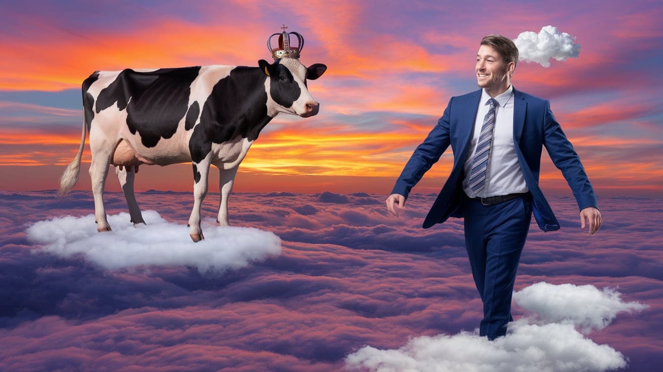 Seeing a Cow in Dreams