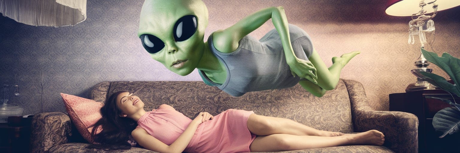 dreaming about alien