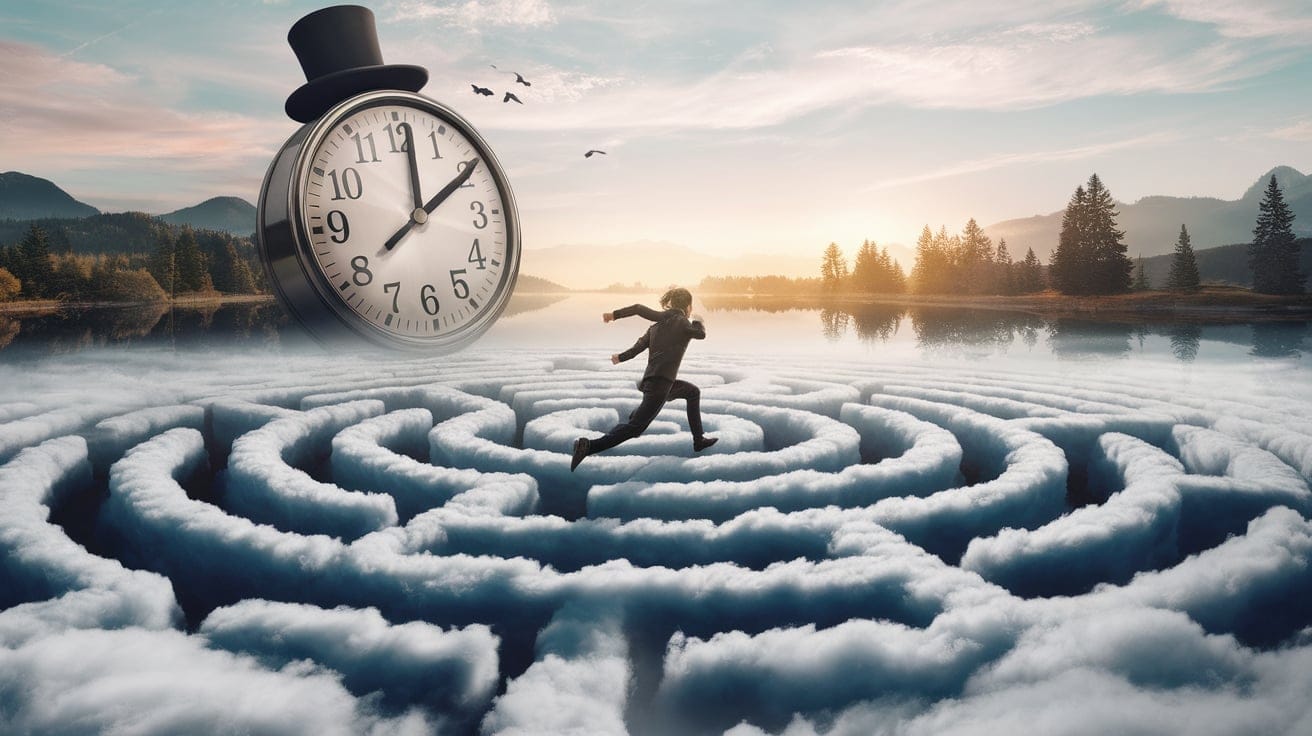 Psychological Interpretations of Being Chased by a Giant Clock