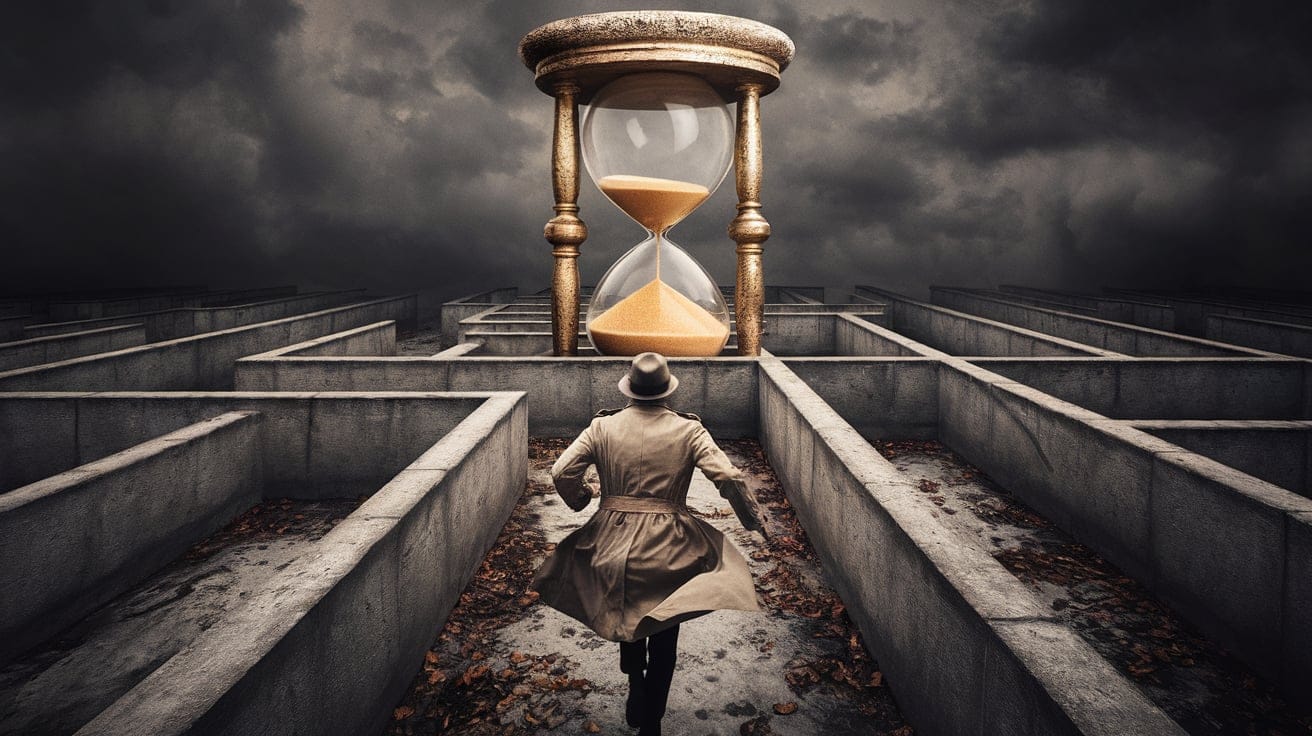 Spiritual Significance of Being Chased by a Giant Clock or Hourglass in a Dream