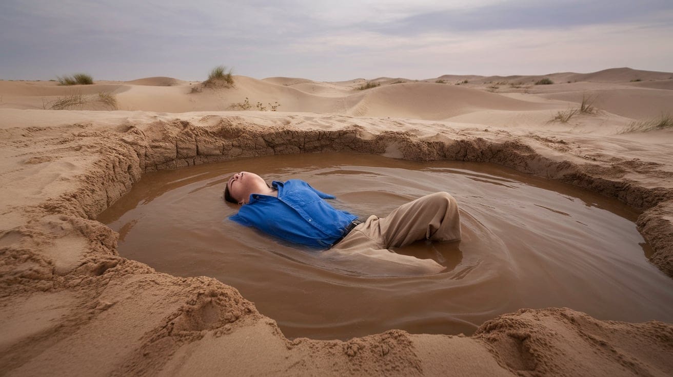 Explanations for Sinking or Being in Quicksand in Dreams