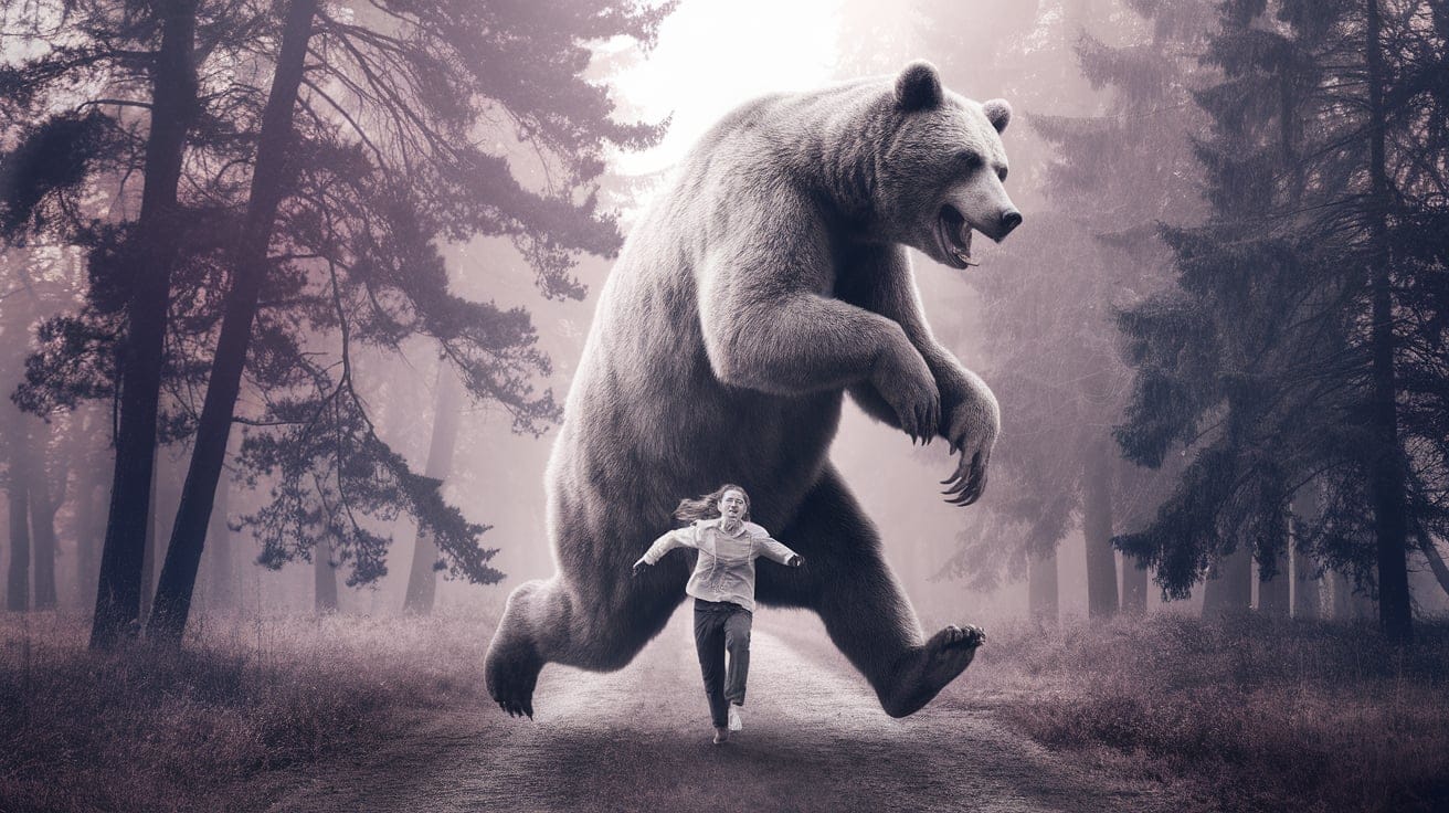 Psychological Interpretations of Being Chased by a Giant Version of an Animal