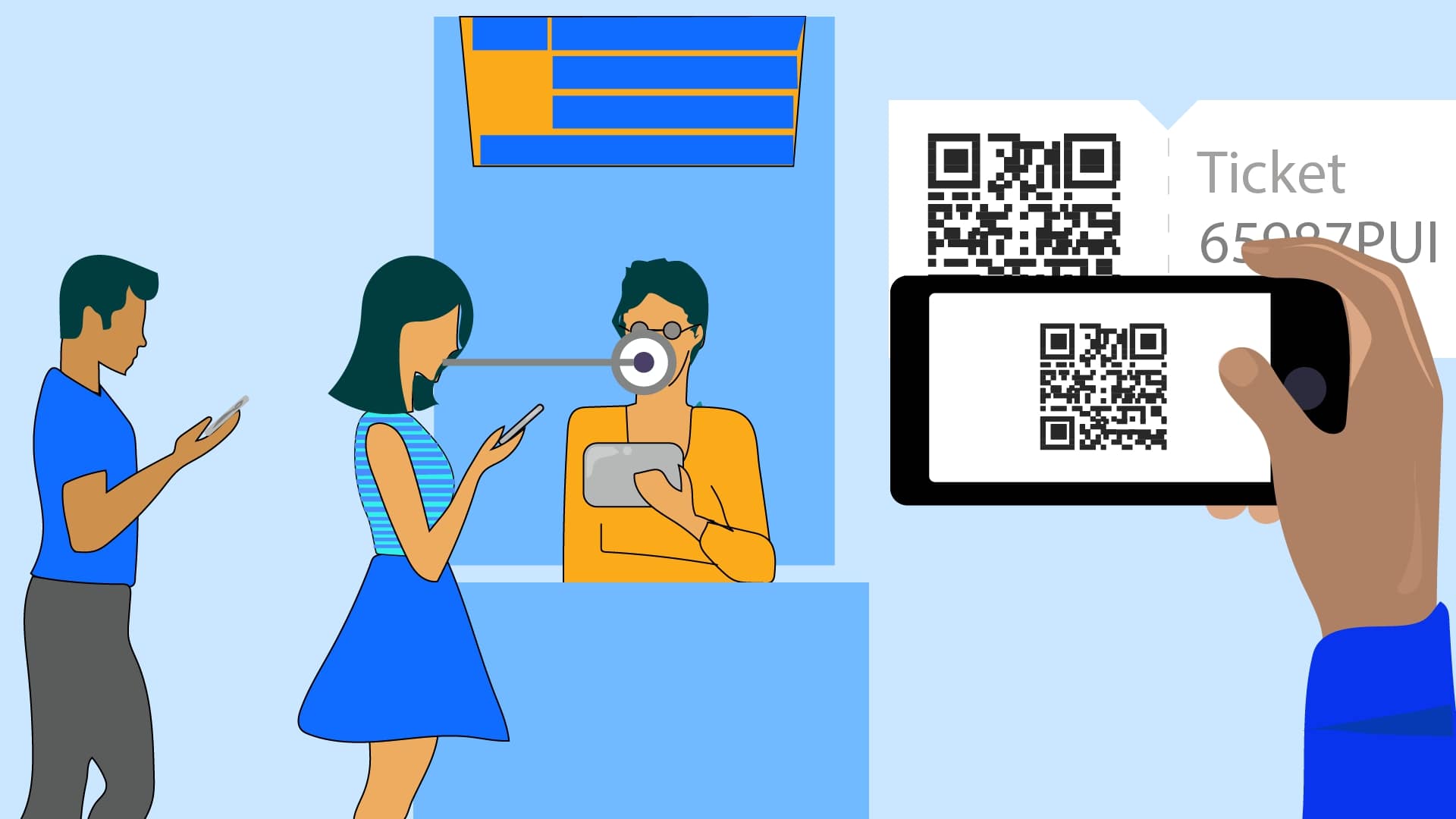 Enhancing Attendee Experience with Secure QR Codes