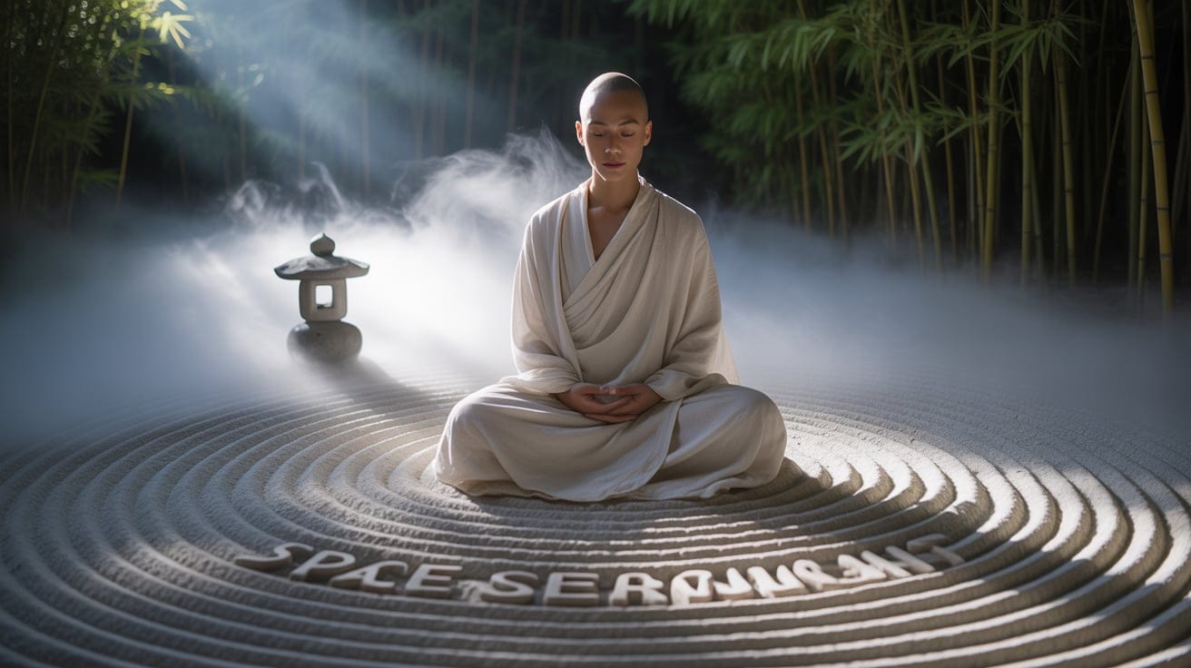 Spiritual Significance of Being the Space Between Thoughts