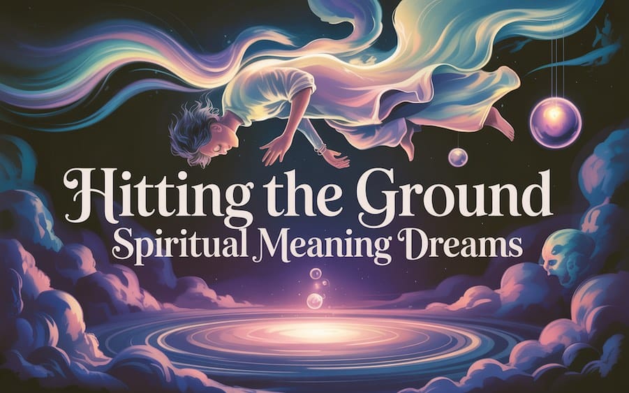 hitting the ground
