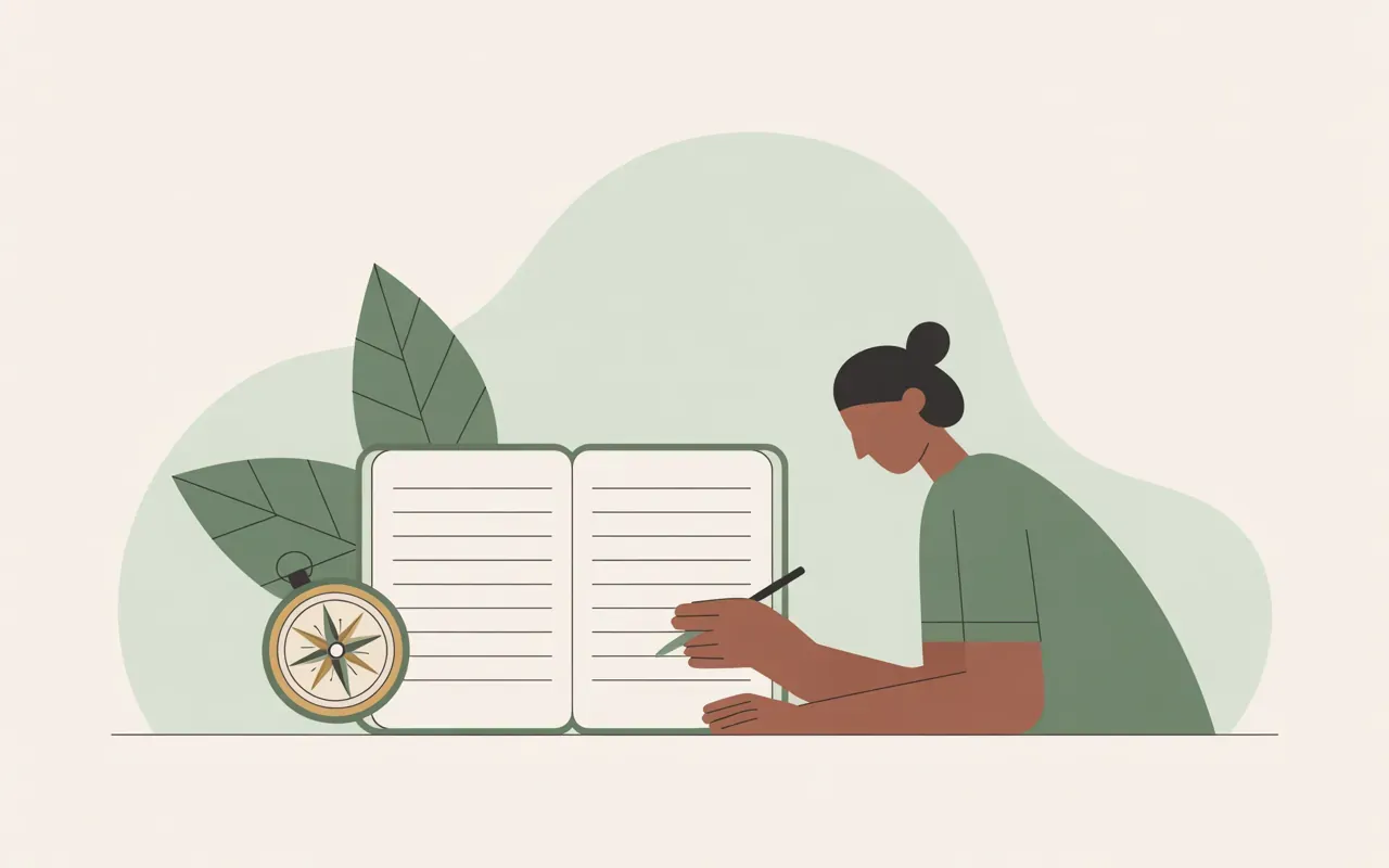 Journaling after a directional dream