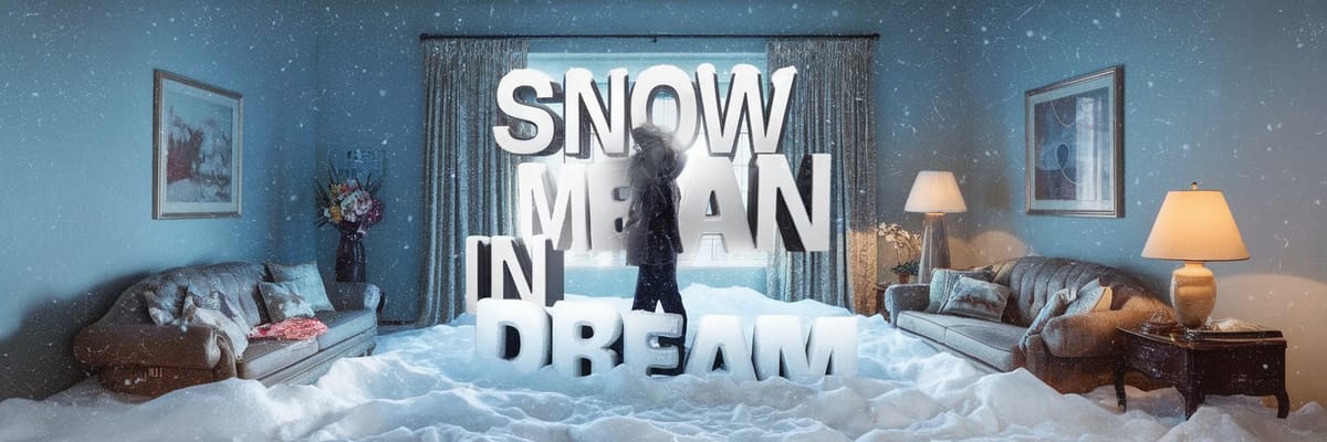 What Does Snow Mean in a Dream: Uncover Its Hidden Significance