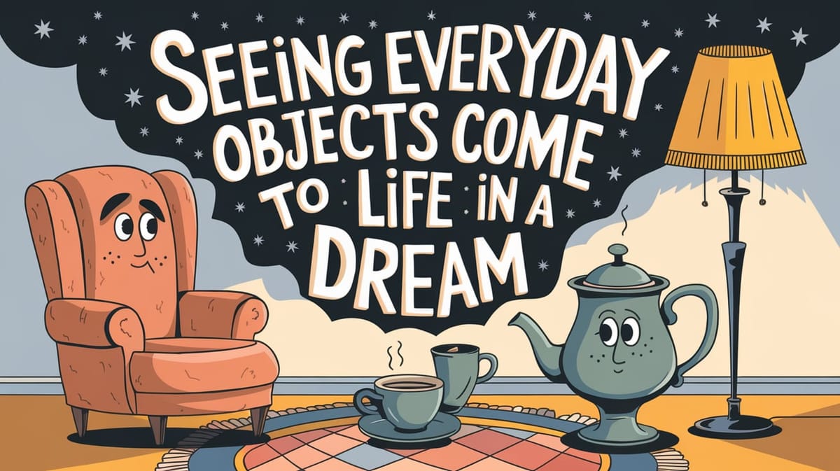 Seeing Everyday Objects Come to Life in a Dream: Awakening the Inanimate in the Dream World