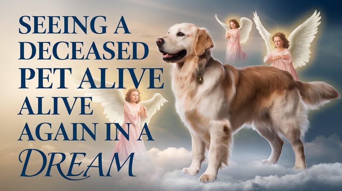 Seeing a Deceased Pet Alive Again in a Dream