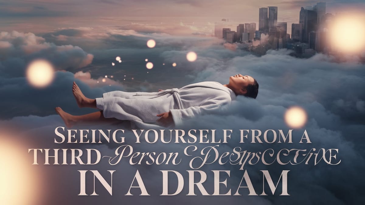 Seeing Yourself from a Third-Person Perspective in a Dream