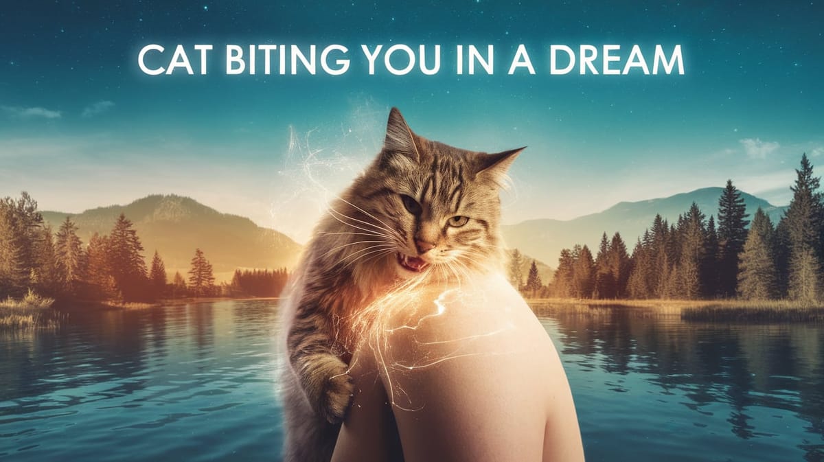 Spiritual Meaning of Cat Biting You in a Dream: Interpretations & Insights