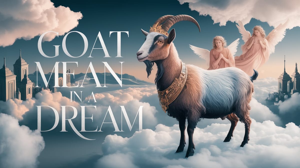 What Does a Goat Mean in a Dream? Unveil Its Hidden Significance