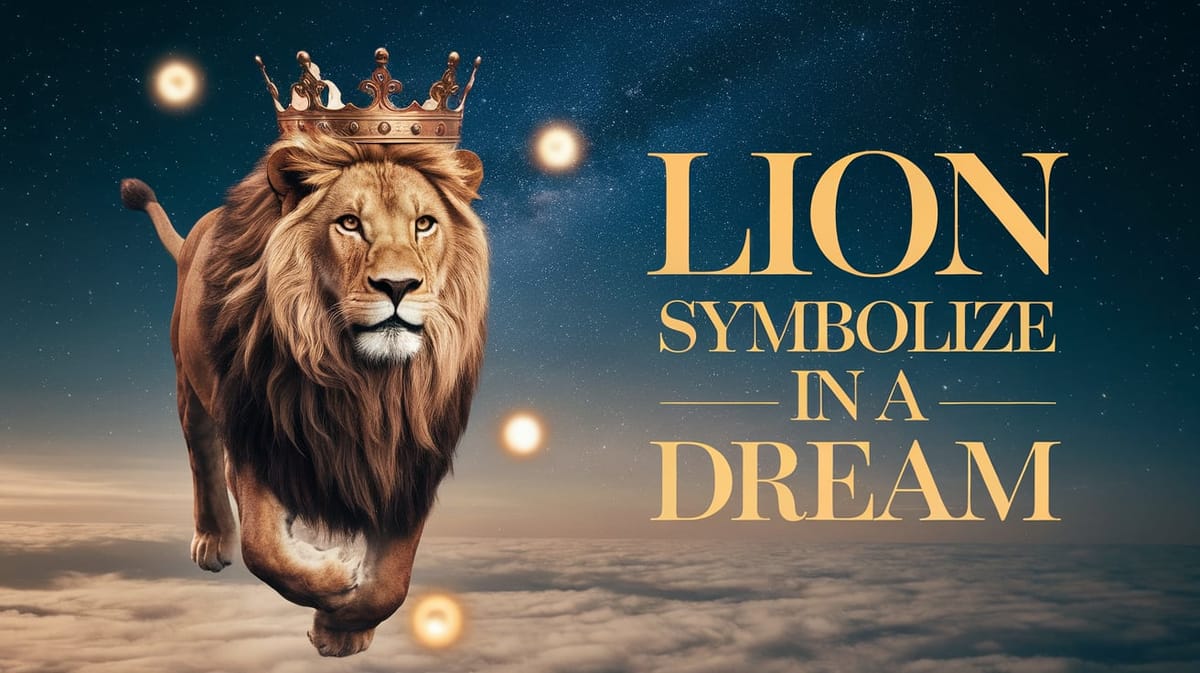 What Does a Lion Symbolize in a Dream? Discover Meanings