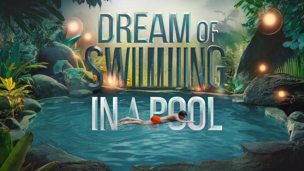 Dream of Swimming in a Pool - Meaning and Interpretations