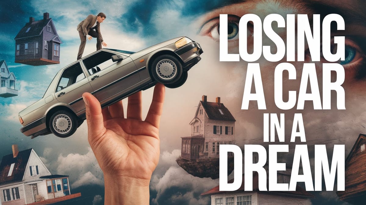 Spiritual Meaning of Losing a Car in a Dream: Decoding Dream Insights