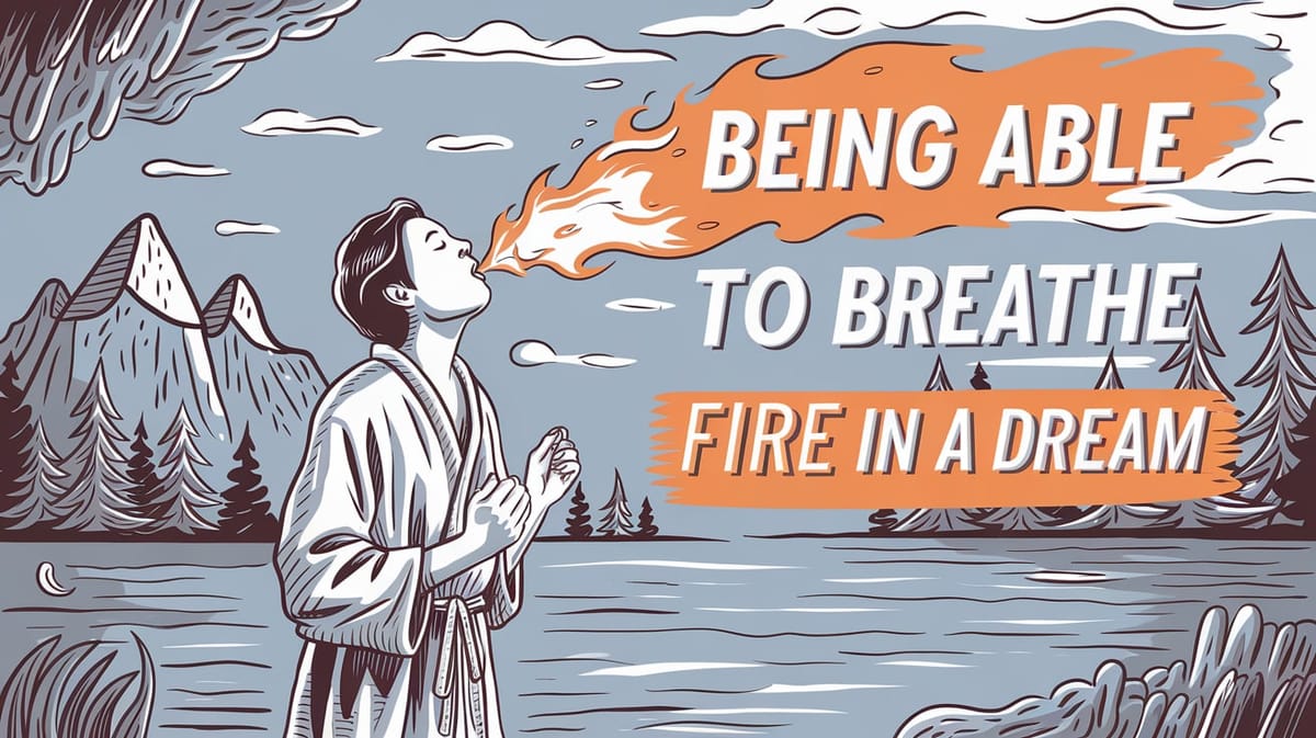 Spiritual Meaning of Being Able to Breathe Fire in a Dream