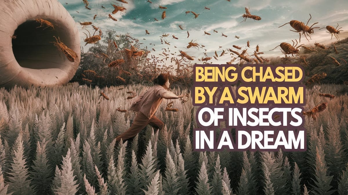 Being Chased by a Swarm of Insects in a Dream