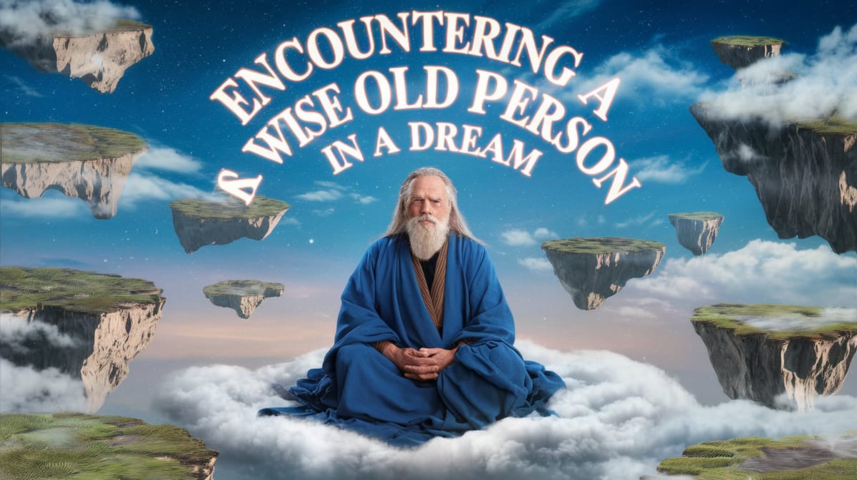 Encountering a Wise Old Person or Sage in a Dream