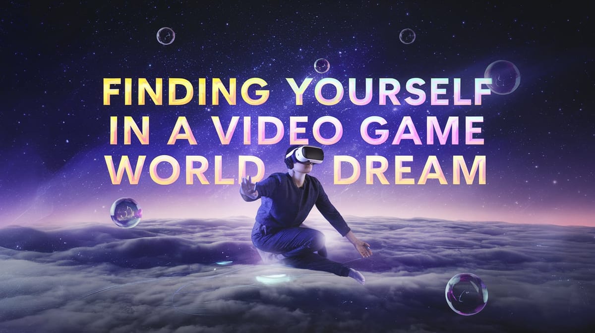 Finding Yourself in a Video Game World in a Dream: Exploring The Virtual Reality of Dreamscapes