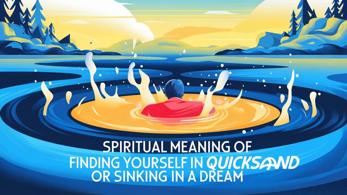 Spiritual Meaning of Finding Yourself in Quicksand or Sinking in a Dream