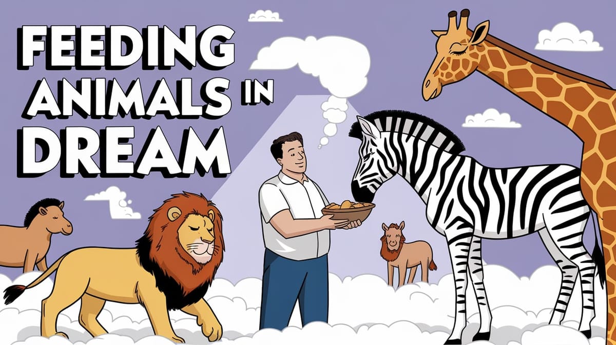What Does It Mean When You're Feeding Animals in a Dream?