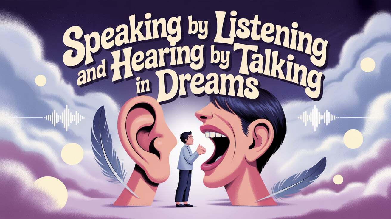 The Spiritual Meaning of Speaking by Listening and Hearing by Talking in Dreams