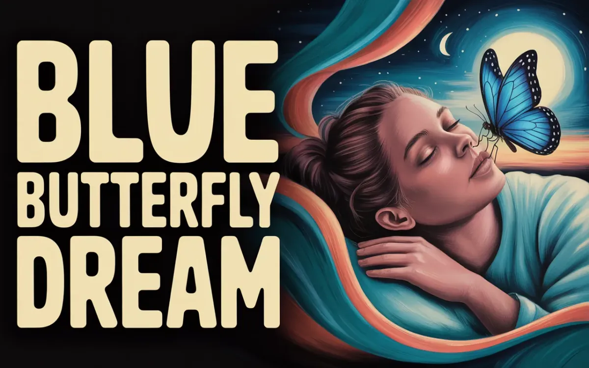 Blue Butterfly Landing on Your Shoulder in a Dream: What It Really Means