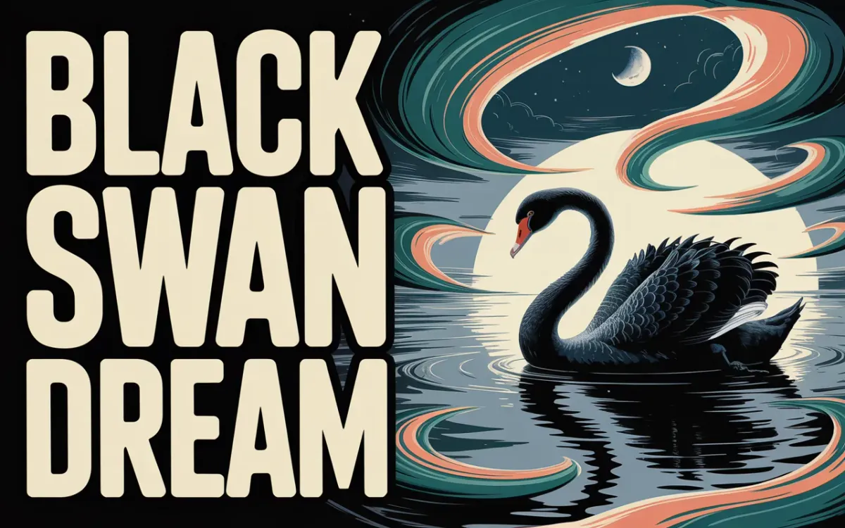 Black Swan Swimming Toward You in a Dream: What It Really Means