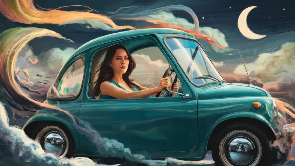 Woman Driving Car in Dream Meaning