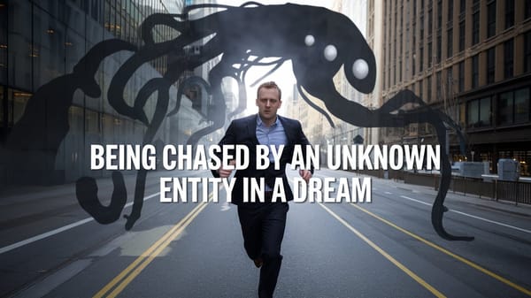 Being Chased by an Unknown Entity in a Dream