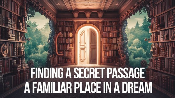 Finding a Secret Passage in a Familiar Place in a Dream: Unravelling Hidden Corridors of Dream Symbolism