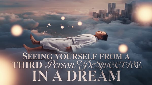 Seeing yourself from a third-person perspective in a Dream