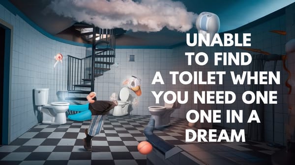 Unable to Find a Toilet When You Need One in a Dream