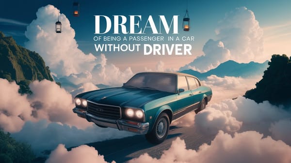 Dream of Being a Passenger in a Car Without Driver - Meaning & Symbolism