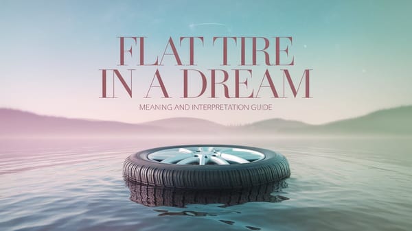 Flat Tire in a Dream: Meaning and Interpretation Guide