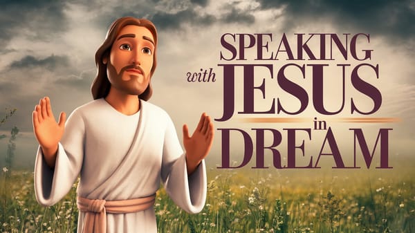 speaking with jesus in a dream